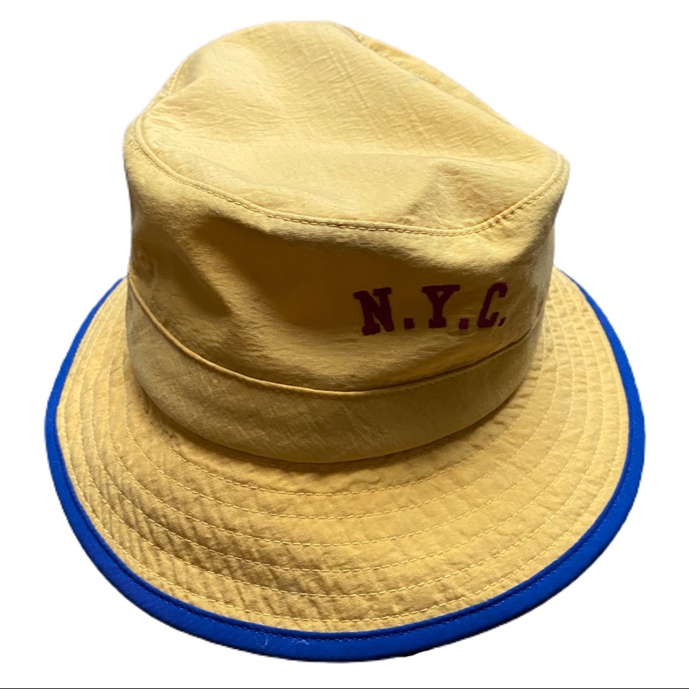 N.Y.C. Yellow Blue Rim New York City Bucket Hat